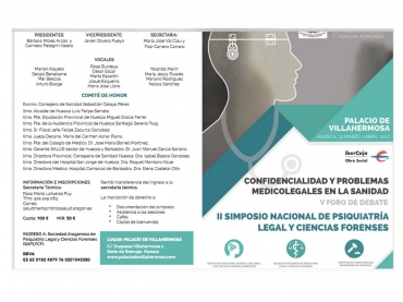 II Simposio Nacional de Psiquiatría Legal y Ciencias Forenses